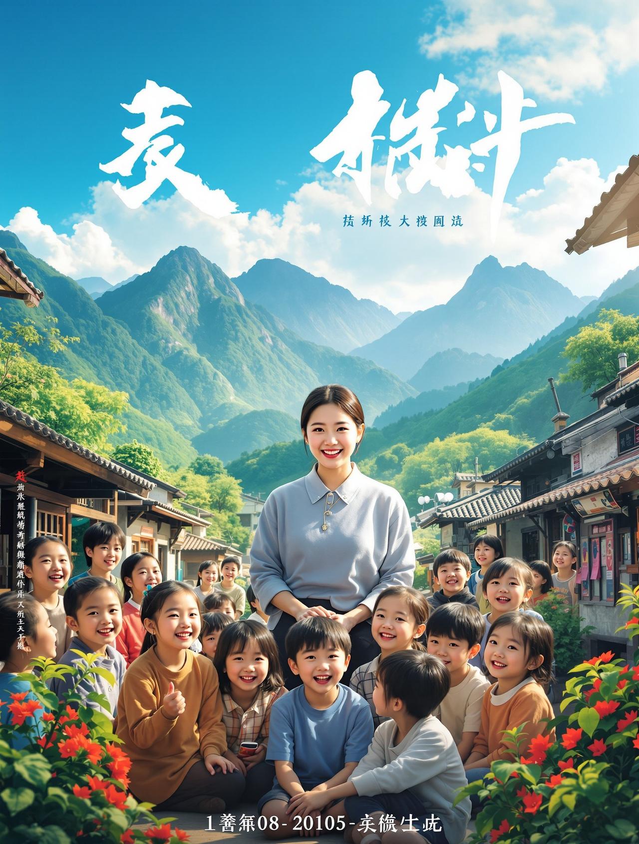 酷客影院作品《山村教师》官方海报